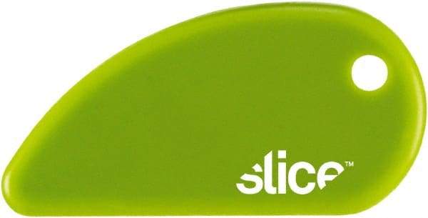 Slice - Fixed Safety Cutter - 62mm Blade, Green Non-Slip Comfort Handle, 1 Blade Included - A1 Tooling