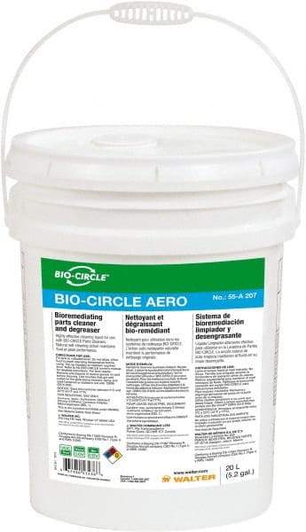 Bio-Circle - 5.3 Gal Bucket Parts Washer Fluid - Water-Based - A1 Tooling