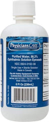 PRO-SAFE - 8 oz, Disposable Eyewash Solution Station - Approved by FDA - A1 Tooling