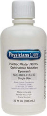 PRO-SAFE - 32 oz, Disposable Eyewash Single Refill Station - Approved by FDA - A1 Tooling