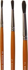 Wooster Brush - #7 Camel Hair Artist's Paint Brush - 3/16" Wide, 3/4" Bristle Length, 5-11/16" Plastic Handle - A1 Tooling