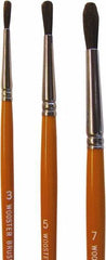 Wooster Brush - #5 Camel Hair Artist's Paint Brush - 3/16" Wide, 39/64" Bristle Length, 5-35/64" Plastic Handle - A1 Tooling