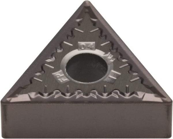 Kennametal - TNMG332 FP Grade KCU10 Carbide Turning Insert - AlTiN Finish, 60° Triangle, 3/8" Inscr Circle, 3/16" Thick, 1/32" Corner Radius - A1 Tooling