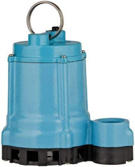 Little Giant Pumps - 4/10 hp, 9 Amp Rating, 115 Volts, Manual Operation, Effluent Pump - 1 Phase, Cast Iron Housing - A1 Tooling