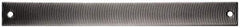 PFERD - 12" Long, Smooth Cut, Flat American-Pattern File - Curved Cut, 0.38" Overall Thickness, Flexible - A1 Tooling