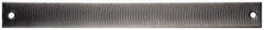 PFERD - 12" Long, Second Cut, Flat American-Pattern File - Curved Cut, 0.38" Overall Thickness, Flexible - A1 Tooling