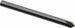 Keo - 1/8" Head Diam, 1/8" Shank Diam, 6 Flute 82° Solid Carbide Countersink - Bright Finish, 1-1/2" OAL, Single End - A1 Tooling