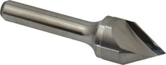 Keo - 3/4" Head Diam, 3/8" Shank Diam, 1 Flute 60° Solid Carbide Countersink - A1 Tooling