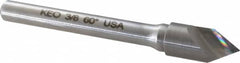 Keo - 3/8" Head Diam, 1/4" Shank Diam, 1 Flute 60° Solid Carbide Countersink - A1 Tooling