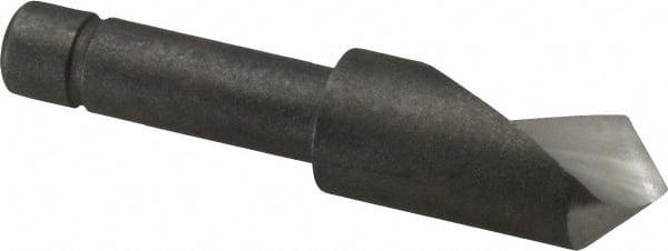 Keo - 3/8" Head Diam, 1/4" Shank Diam, 1 Flute 90° Cobalt Countersink - A1 Tooling