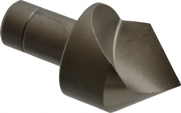 Keo - 1-1/2" Head Diam, 3/4" Shank Diam, 1 Flute 82° Cobalt Countersink - A1 Tooling