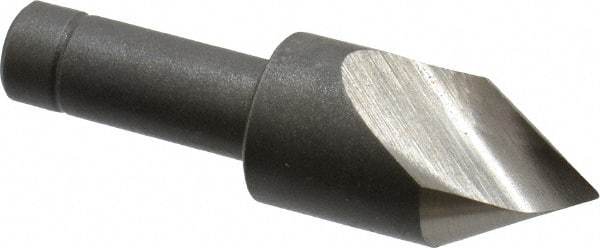 Keo - 5/8" Head Diam, 3/8" Shank Diam, 1 Flute 60° Cobalt Countersink - Bright Finish, 2-1/4" OAL, Single End - A1 Tooling