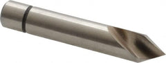 Keo - 1/4" Head Diam, 1/4" Shank Diam, 1 Flute 60° Cobalt Countersink - A1 Tooling