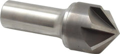 Keo - 1-1/4" Head Diam, 3/4" Shank Diam, 6 Flute 100° Solid Carbide Countersink - A1 Tooling