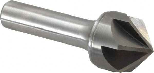 Keo - 1" Head Diam, 1/2" Shank Diam, 6 Flute 100° Solid Carbide Countersink - A1 Tooling