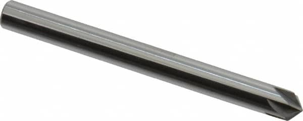 Keo - 3/16" Head Diam, 3/16" Shank Diam, 6 Flute 100° Solid Carbide Countersink - A1 Tooling