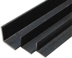 Made in USA - Low Carbon Steel, 1/8 Inch Thick Wall, Angle Iron - 2 Inch Wide x 2 Inch High x 80 Inch Long - A1 Tooling