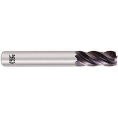 OSG - 1" Diam 4 Flute Solid Carbide 1/8" Corner Radius End Mill - A1 Tooling