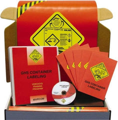 Marcom - GHS Container Labeling, Multimedia Training Kit - 12 Minute Run Time DVD, 1 Course, English - A1 Tooling