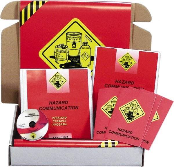 Marcom - Hazard Communication for Industrial Facilities, Multimedia Training Kit - 20 Minute Run Time DVD, 1 Course, English - A1 Tooling