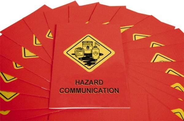 Marcom - Hazard Communication in Industrial Facilities Training Booklet - English, Regulatory Compliance Series - A1 Tooling