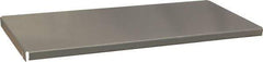 Durham - Gray, Steel, Cabinet Shelf - 39-9/16" Wide x 20-27/32" Deep x 3" High Body - A1 Tooling