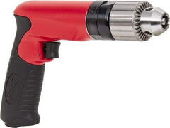 Sioux Tools - 1/2" Keyed Chuck - Pistol Grip Handle, 2,600 RPM, 14.16 LPS, 30 CFM, 1 hp - A1 Tooling