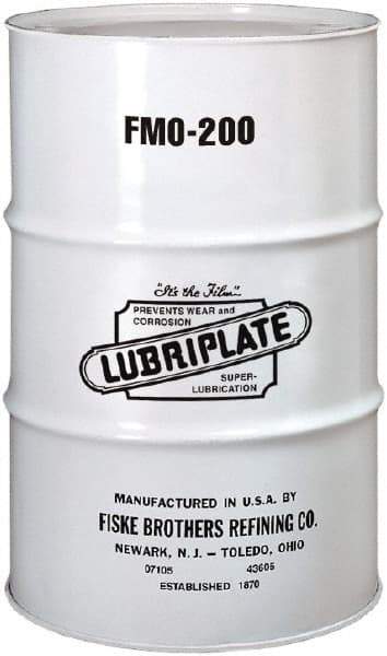 Lubriplate - 55 Gal Drum, Mineral Multipurpose Oil - SAE 10, ISO 46, 41 cSt at 40°C, 6 cSt at 100°C, Food Grade - A1 Tooling