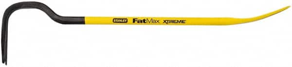 Stanley - 24" OAL Wrecking Bar - 5-21/64" Wide, Spring Steel - A1 Tooling