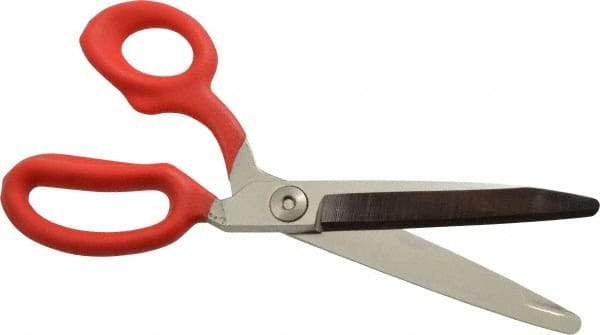 Wiss - 5" LOC, 10-3/8" OAL High Leverage Industrial Shears - Offset Handle, For Carpet, Composite Materials, Synthetic Fibers - A1 Tooling