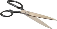 Wiss - 5" LOC, 10-3/8" OAL Inlaid Industrial Straight Shears - Straight Handle, For Carpet, Drapery, Upholstery - A1 Tooling