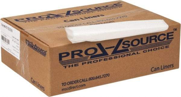 PRO-SOURCE - 1.5 mil Thick, Heavy-Duty Trash Bags - 40" Wide x 46" High, Clear - A1 Tooling