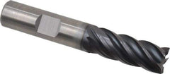 Kennametal - 1/2", 5 Flute, Solid Carbide, 0.015" Corner Radius End Mill - 3" OAL, 1-1/4" LOC - A1 Tooling