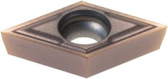 Sumitomo - DCGT21.50 EFM Grade AC530U Carbide Turning Insert - TiAlN/AlCrN Finish, 55° Diamond, 1/4" Inscr Circle, 3/32" Thick, 0.0039" Corner Radius - A1 Tooling