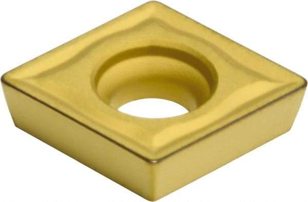 Sumitomo - CPMT2.51.51 EMU Grade AC820P Carbide Turning Insert - Al2O3 Finish, 80° Diamond, 5/16" Inscr Circle, 3/32" Thick, 1/64" Corner Radius - A1 Tooling