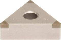 Sumitomo - 3NU-TNGA331 Grade BN1000 PCBN Turning Insert - Uncoated, 60° Triangle, 3/8" Inscr Circle, 3/16" Thick, 1/64" Corner Radius - A1 Tooling