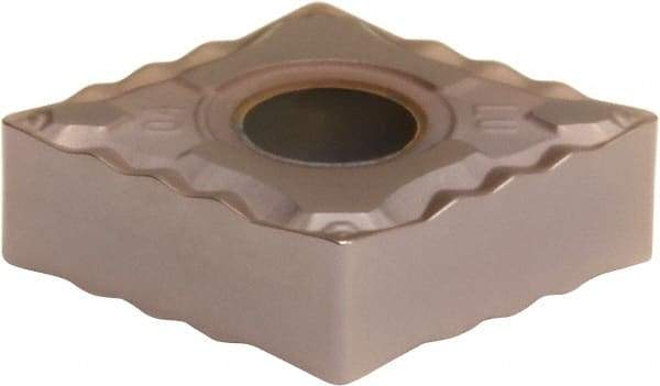 Sumitomo - CNMG432 ELU Grade T2000Z Cermet Turning Insert - TiN/AlN Finish, 80° Diamond, 1/2" Inscr Circle, 3/16" Thick, 1/32" Corner Radius - A1 Tooling