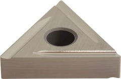 Sumitomo - TNPL332 M Grade H1 Carbide Turning Insert - Uncoated, 60° Triangle, 3/8" Inscr Circle, 3/16" Thick, 1/32" Corner Radius - A1 Tooling