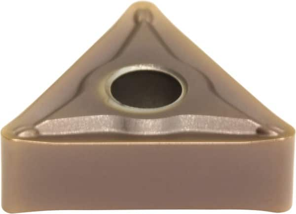 Sumitomo - TNMG431 ESU Grade AC510U Carbide Turning Insert - TiAlN/AlCrN Finish, 60° Triangle, 1/2" Inscr Circle, 3/16" Thick, 1/64" Corner Radius - A1 Tooling