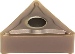 Sumitomo - TNMG332 ESU Grade AC530U Carbide Turning Insert - TiAlN/AlCrN Finish, 60° Triangle, 3/8" Inscr Circle, 3/16" Thick, 1/32" Corner Radius - A1 Tooling