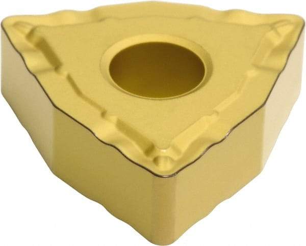 Sumitomo - WNMG431 ESX Grade AC700G Carbide Turning Insert - TiC Finish, 80° Trigon, 1/2" Inscr Circle, 3/16" Thick, 1/64" Corner Radius - A1 Tooling