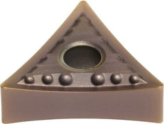 Sumitomo - TNMG332 EUP Grade AC530U Carbide Turning Insert - TiAlN/AlCrN Finish, 60° Triangle, 3/8" Inscr Circle, 3/16" Thick, 1/32" Corner Radius - A1 Tooling