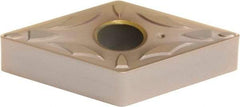 Sumitomo - DNMG431 EFA Grade T3000Z Cermet Turning Insert - TiN/AlN Finish, 55° Diamond, 1/2" Inscr Circle, 3/16" Thick, 1/64" Corner Radius - A1 Tooling