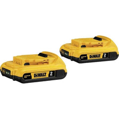 DeWALT - 20 Volt Lithium-Ion Power Tool Battery - 2 Ahr Capacity, 1/2 hr Charge Time, Series XR - A1 Tooling