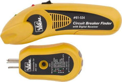 Ideal - 240 to 120 VAC, 47 to 63 Hz, Screenless Circuit Breaker Finder - 9 Volt, Includes GFCI Receptacle Tester, Noncontact Voltage Sensor - A1 Tooling