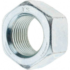 Value Collection - 3/4-16 UNF Steel Right Hand Hex Nut - 1-1/8" Across Flats, 0.6406" High, Zinc-Plated Finish - A1 Tooling