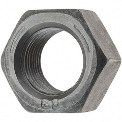 Value Collection - 3/4-16 UNF Steel Right Hand Hex Nut - 1-1/8" Across Flats, 41/64" High, Uncoated - A1 Tooling