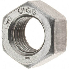 Value Collection - 7/16-20 UNF Steel Right Hand Hex Nut - 11/16" Across Flats, 3/8" High, Uncoated - A1 Tooling