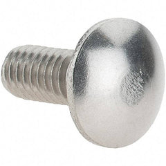 Value Collection - 5/16-18 UNC 3/4" Length Under Head, Standard Square Neck, Carriage Bolt - 18-8 Stainless Steel, Uncoated - A1 Tooling