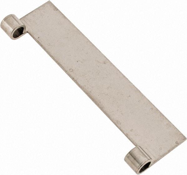 Value Collection - 4" Long x 1" Wide x 0.05" Thick, Keeper Hinge - Stainless Steel - A1 Tooling